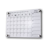 Deflecto A3 Acrylic Weekly/Monthly Planner Wall Mounted 420 x 297mm - WPMA3WM